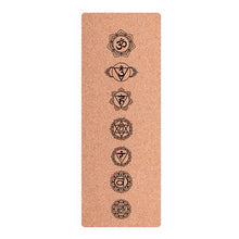 Load image into Gallery viewer, TPE+Cork Non-slip Yoga Mat