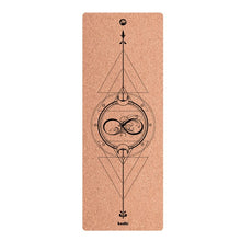 Load image into Gallery viewer, TPE+Cork Non-slip Yoga Mat